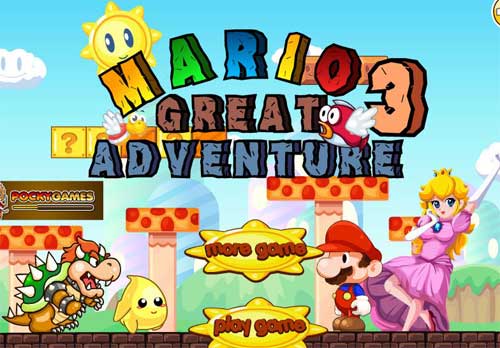 mario great adventure 3 flash game
